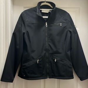 Black Spyder Jacket Size Large (Women's)